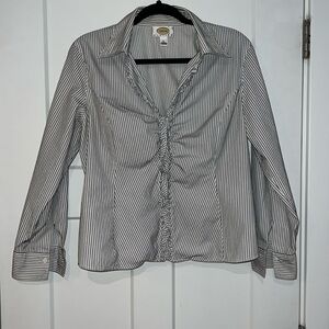Talbot's Petite Button Down Blouse